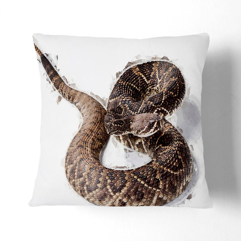 Square Throw Cushion, 55cm H x 55cm W x 20cm D