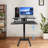 Merrlyn 31'' W Height Adjustable Rectangle Standing Desk-15412556