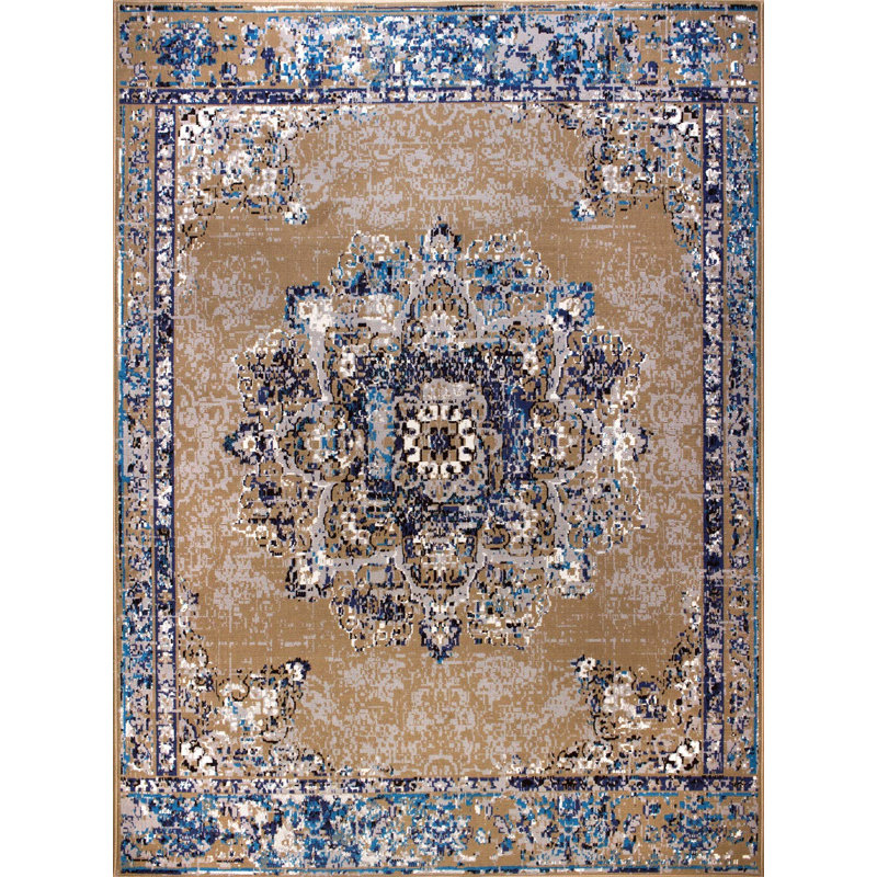 Odelia Oriental Indoor / Outdoor Rug, Rectangle 5'x8'