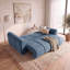 3 Seater Sofa Bed with Cushions-1339099602
