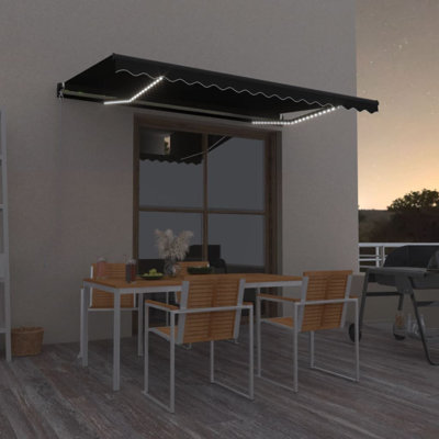 VidaXL 400cm W Retractable
