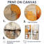 Cissy - Art mural moderne jaune 2 pièces-114716833-114716839-114716834