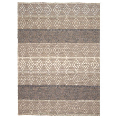 Deimy Performance Hand Braided Wool Rug