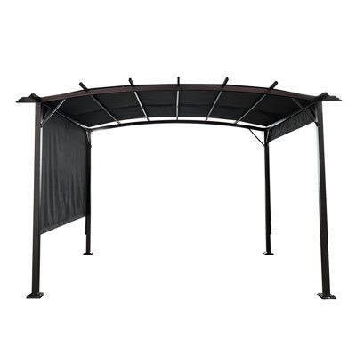 Extérieur 12 pi L 9 pi. Auvent d'extérieur D Steel Pergola