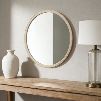 Miroir mural rond