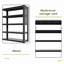 Étagère de rangement robuste 78 po à 5 niveaux avec panneau perforé-1281536640