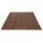Natural Dark Brown Kilim 9'7" x 9'10"