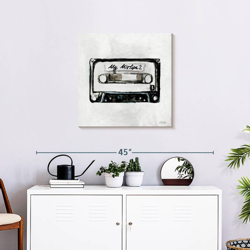 Abarca Retro Cassette II, 24" H x 24" W