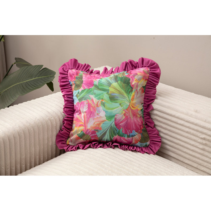 Housse de coussin, Abstrait mauve