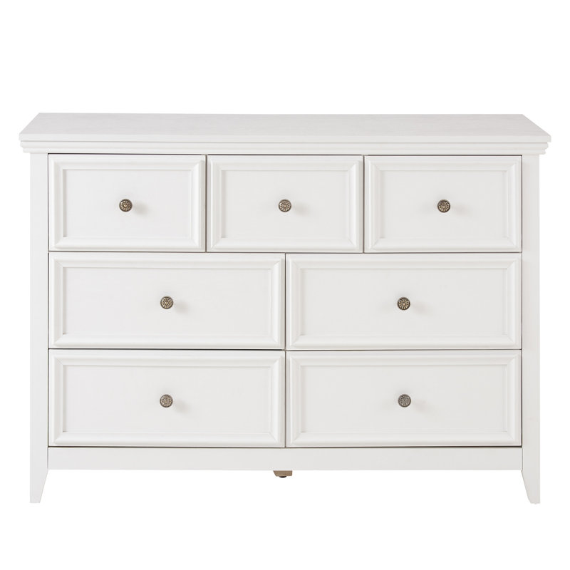 Armoire 7 tiroirs Living Room, White