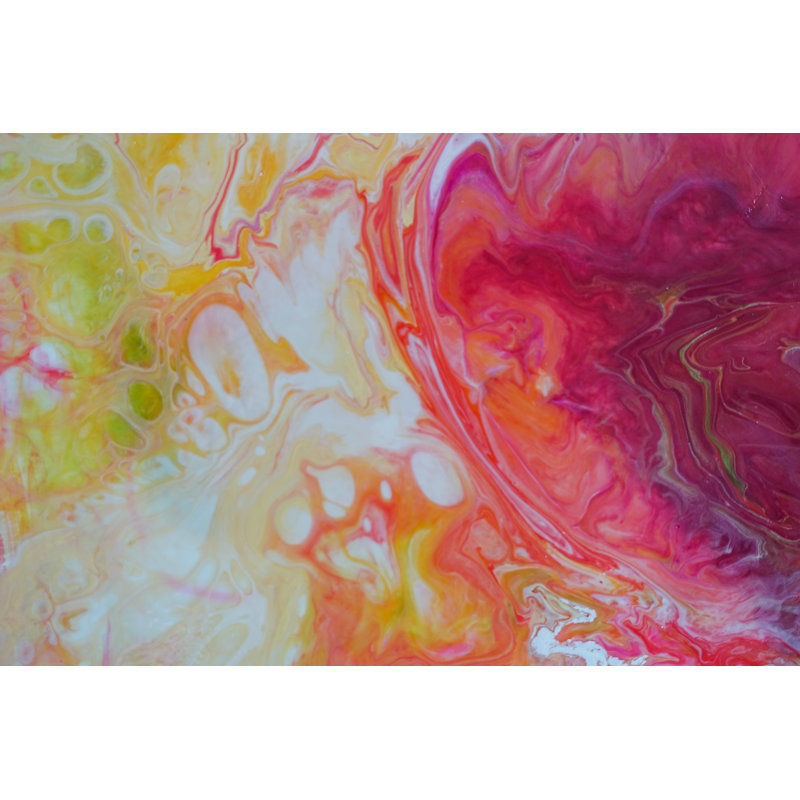 'Sweet Orange' - Wrapped Canvas Painting Print