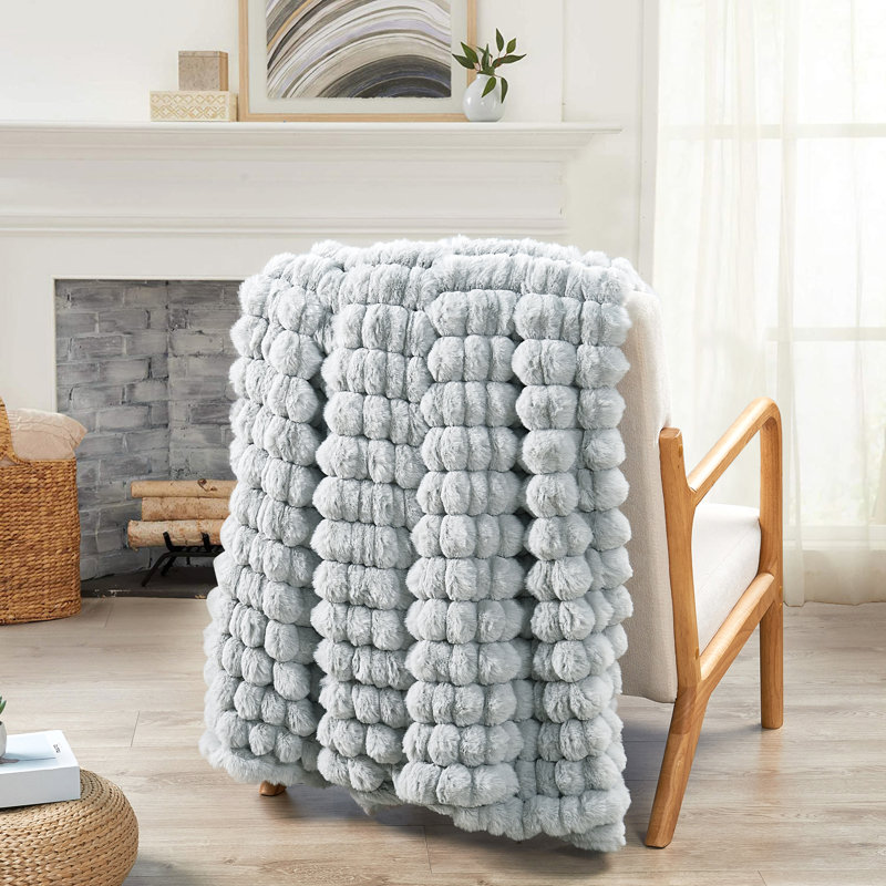 Throw Blanket, Grey