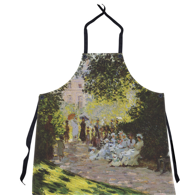 Tablier claude monet monceau park