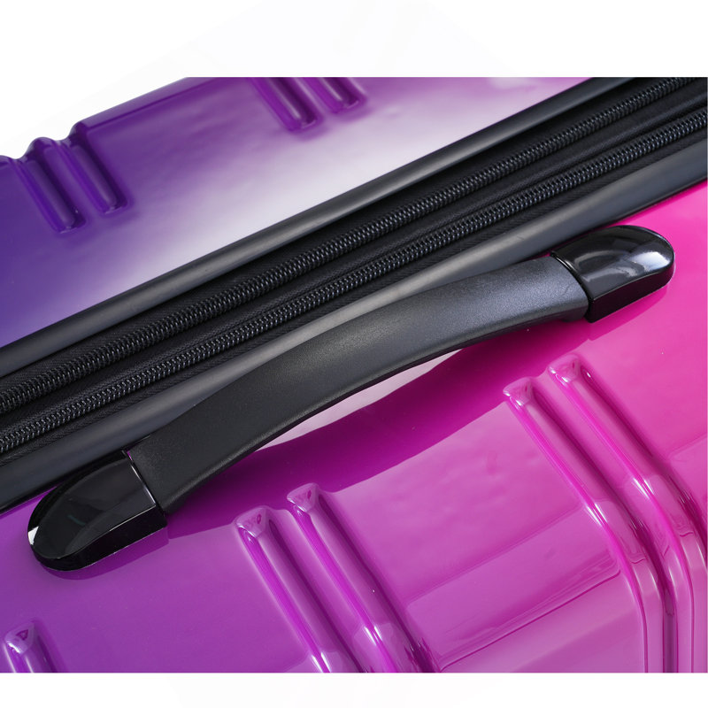 Hardshell Luggage Sets 3 Piece Gradient Color Expandable Suitcase With Spinner Wheels And TSA Lock Lightweight 20" 24" 28" Available