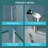 34"W X 72"H Fold Frameless Design Shower Door With Tempered Glass
