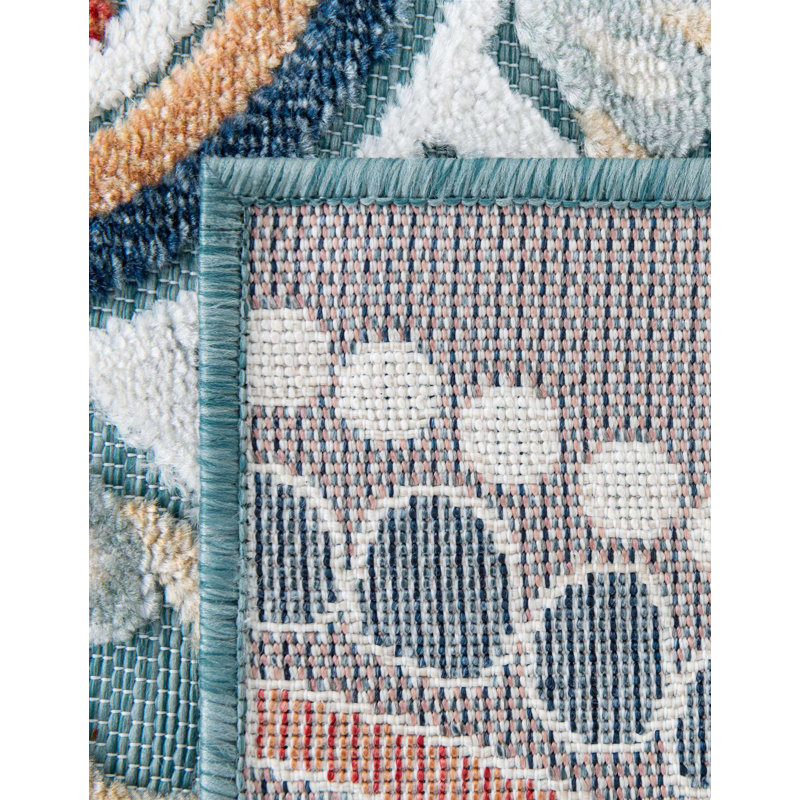 Tapis intérieur / extérieur en spirale hygiénique Firman, Rectangle 4 pi 5 po x 6 pi 1 po