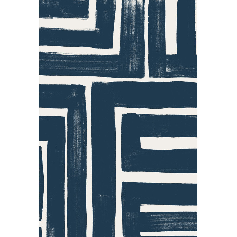 Monochrome Signals V by June Erica Vess - Wrapped Canvas Print, 46cm H x 30cm W x 3.8cm D