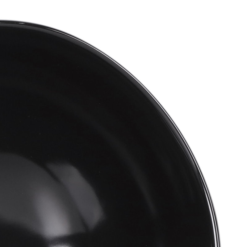 Bol de service en mélamine biologique 96 fl oz., Noir