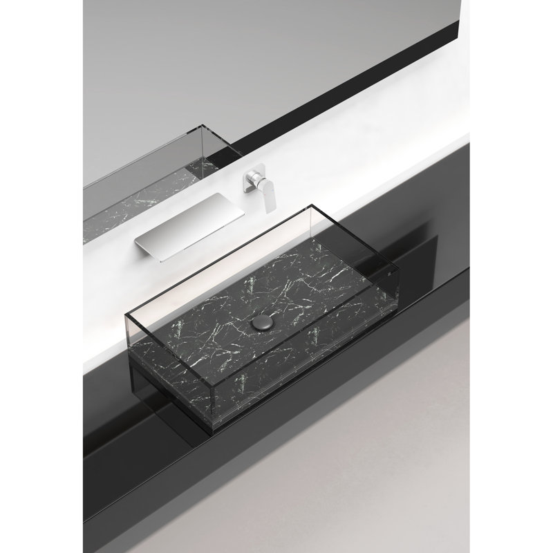 Robinet de lavabo de salle de bain à cascade intégré, fabriqué en laiton fin, simple pour ajuster la température et le débit de l'eau, pour optimiser le robinet de comptoir, fonction de contrôle simple, augmenter