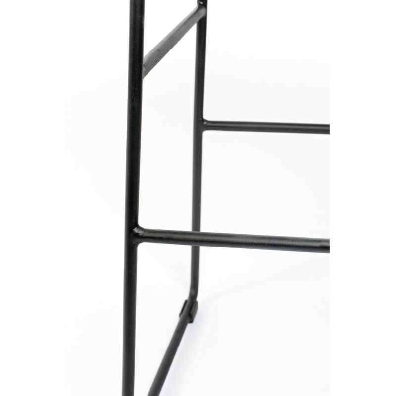 Tangle Solid Wood Counter & Bar Stool, Black, Bar Stool (30" Seat Height)