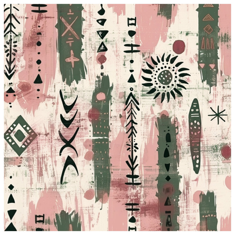 Tapis de bain Tribal, L 34 po x L 21 po