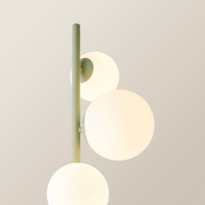 Anisca 165cm Traditional Floor Lamp, Sage