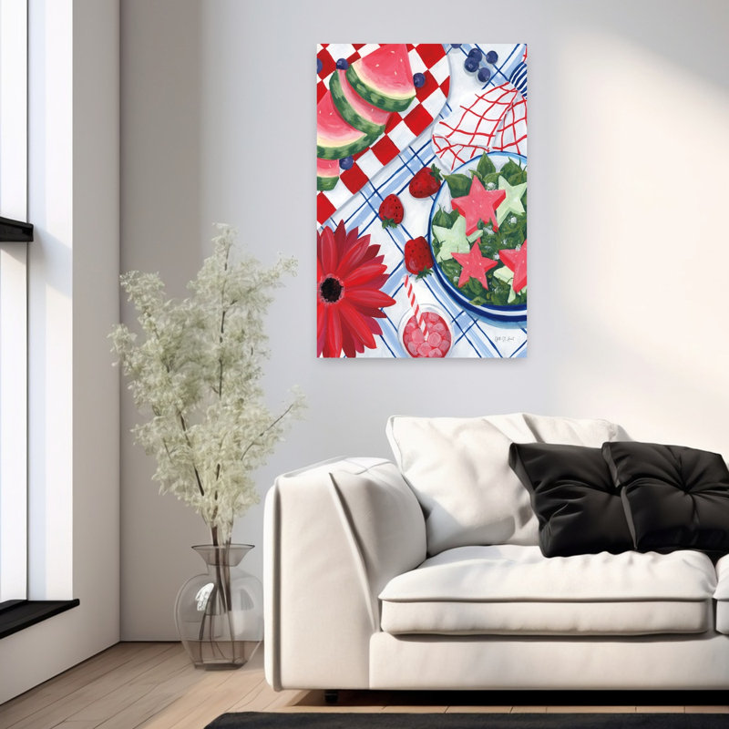 Art contemporain contemporain, H 36 po x l 24 po