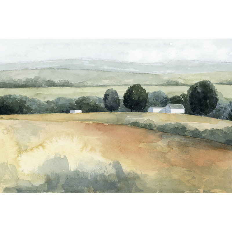 Family Farm II, 61cm H x 91cm W x 3.8cm D