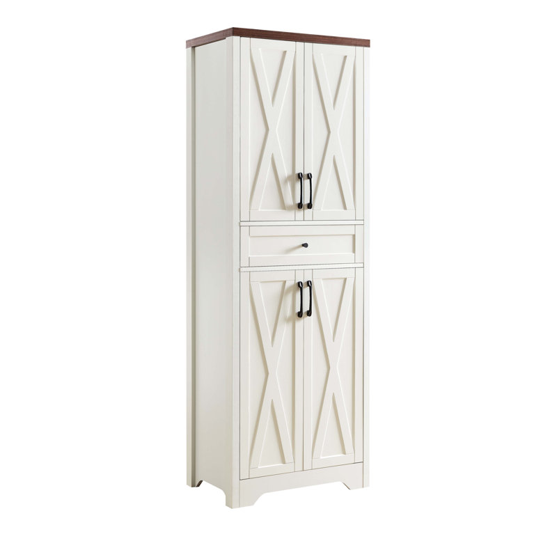 66" Side Cabinet, Walnut