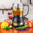 Brentwood Black 3-Cup Food Processor