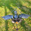 Wind Spinners pour hibou de jardin en métal