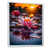 White Floater Framed
