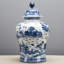 Hand Painted Decorative Porcelain Jar