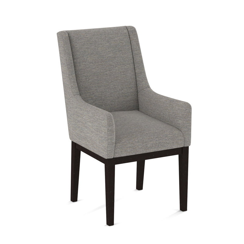 Upholstered Arm Chair, 61630-74, Black