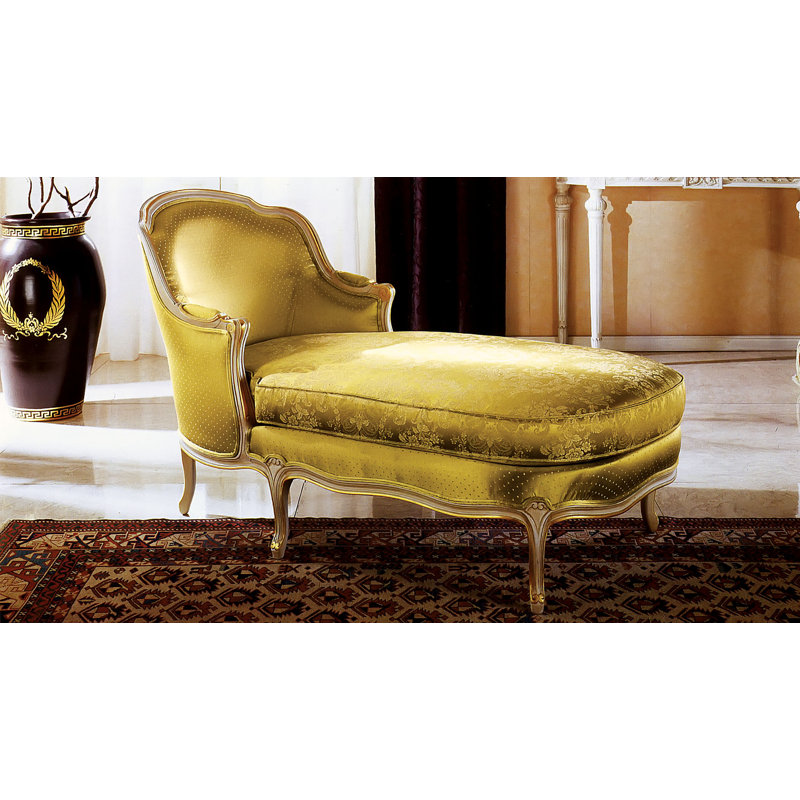 Dormeuse Two Arms Recessed Arms Chaise Lounge