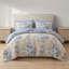 Ensemble de 7 pièces 7 pièces à motif floral inspiré du vin, beige / bleu-136228990-136228993