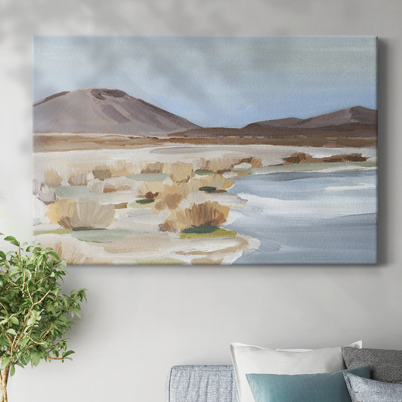 Desert Oasis Study II-Gallery Wrapped Canvas, 24" H x 36" W