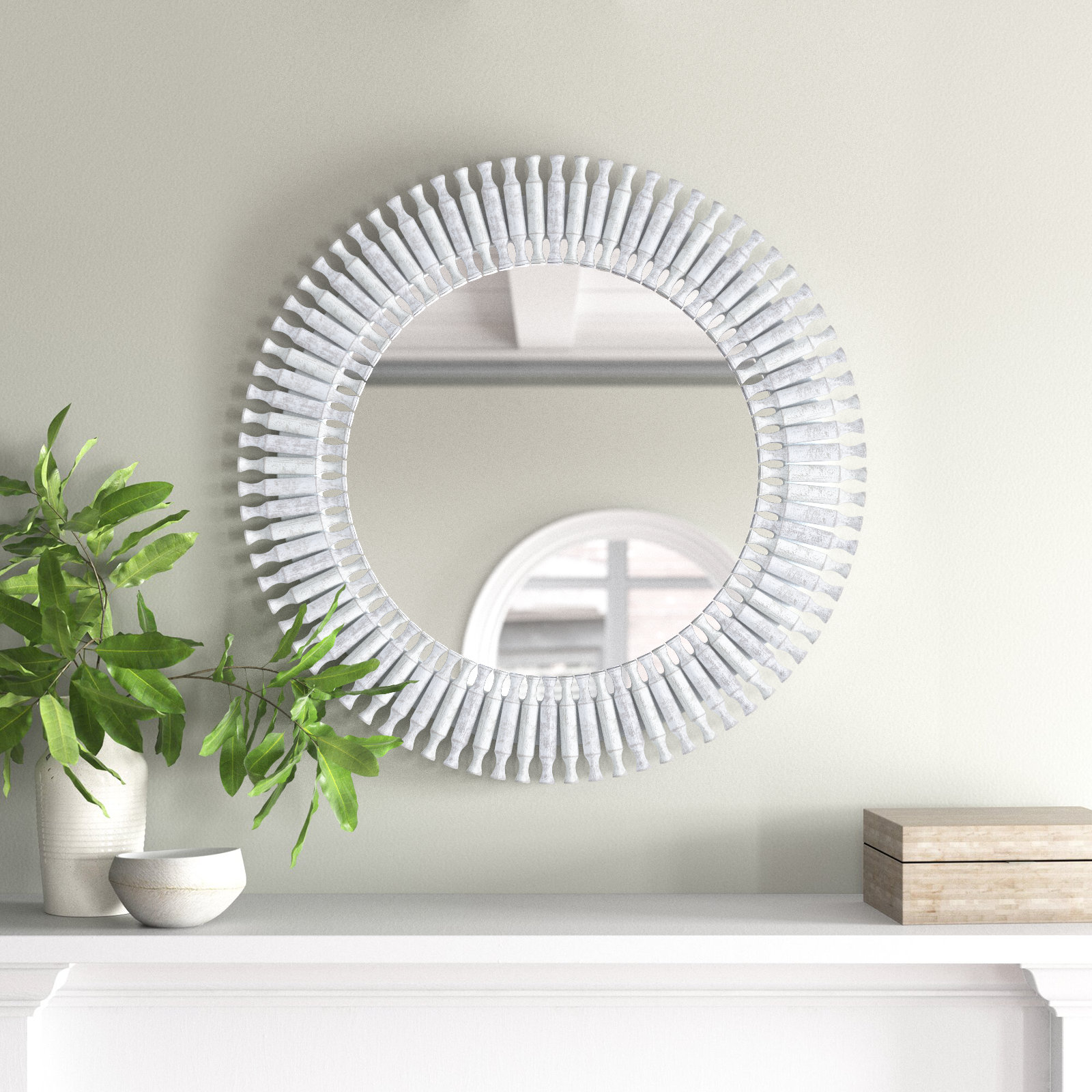 Prague 35" Accent Mirror