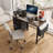 47"Office Desk With Power Outlet,3 Drawers,Side Pocket, Study Desk Easy To Assemble,Frame Stability Reversible For Home Desk, Company Computer Desk, Game Table,Vanity Table,-2131550390