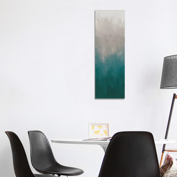 Ivy Bronx Silver Wave I Green Gray | Wayfair.co.uk
