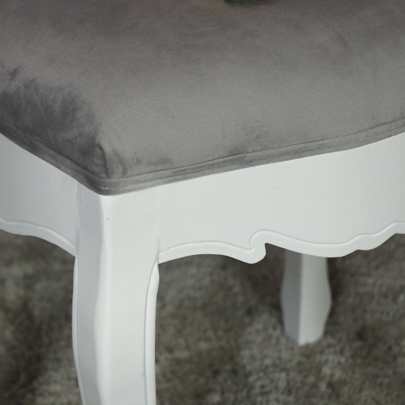 Solid + Manufactured Wood Accent Stool