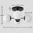 4-light Sputnik Semi Flush Mount-1890836339
