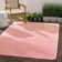 Pinstripe Red/Ivory Handwoven Indoor/Outdoor Rug