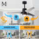 3 Blade Ceiling Fan with LED Light Kit
