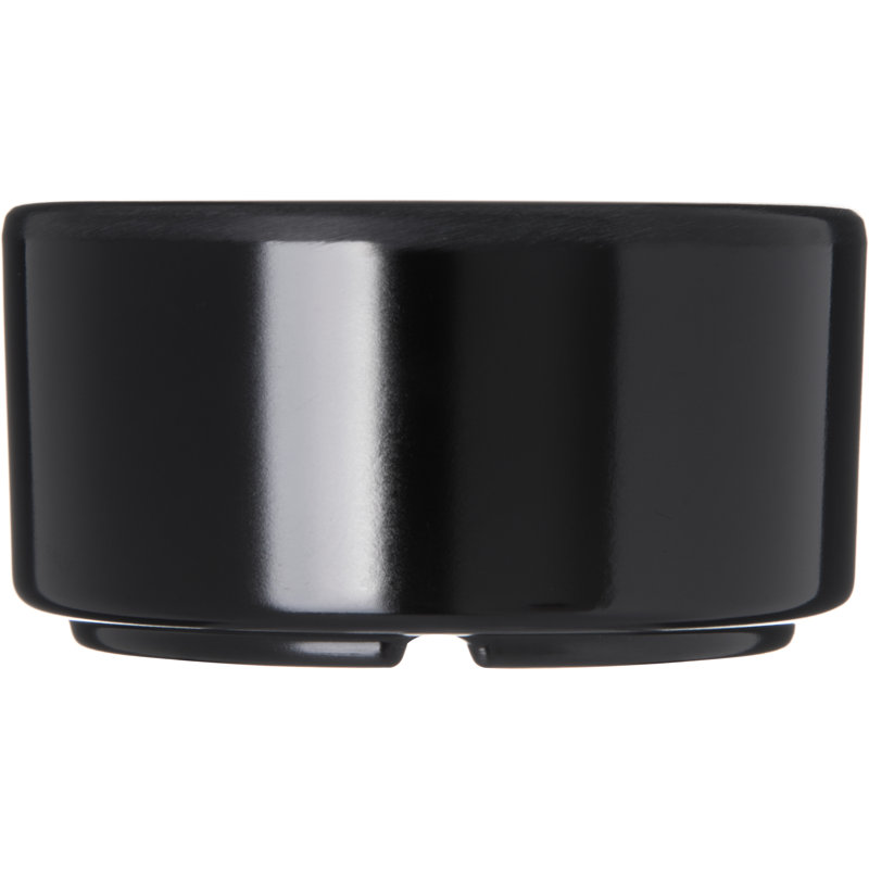 Melamine Straight-Sided Sauce Ramekin, 3 oz, Black