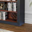 4-tier Arched Wooden Bookcase,open Bookcase Storage Display Cabinet