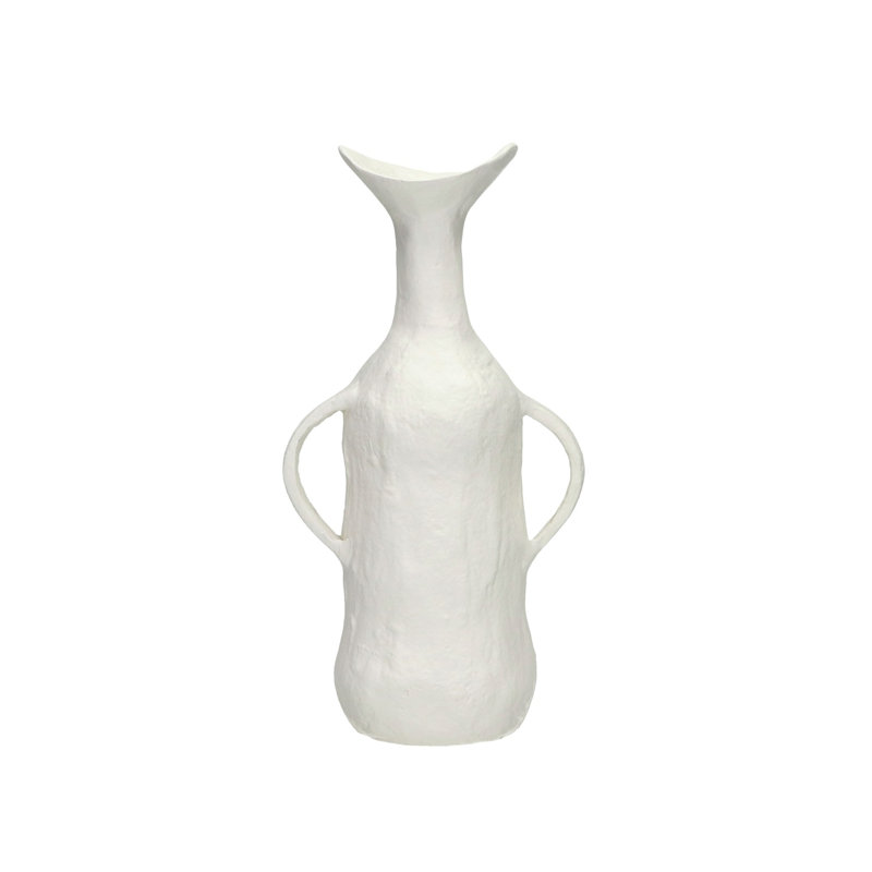 Vase en aluminium blanc cassé Trulli