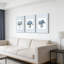 3 Piece Wrapped Canvas Print