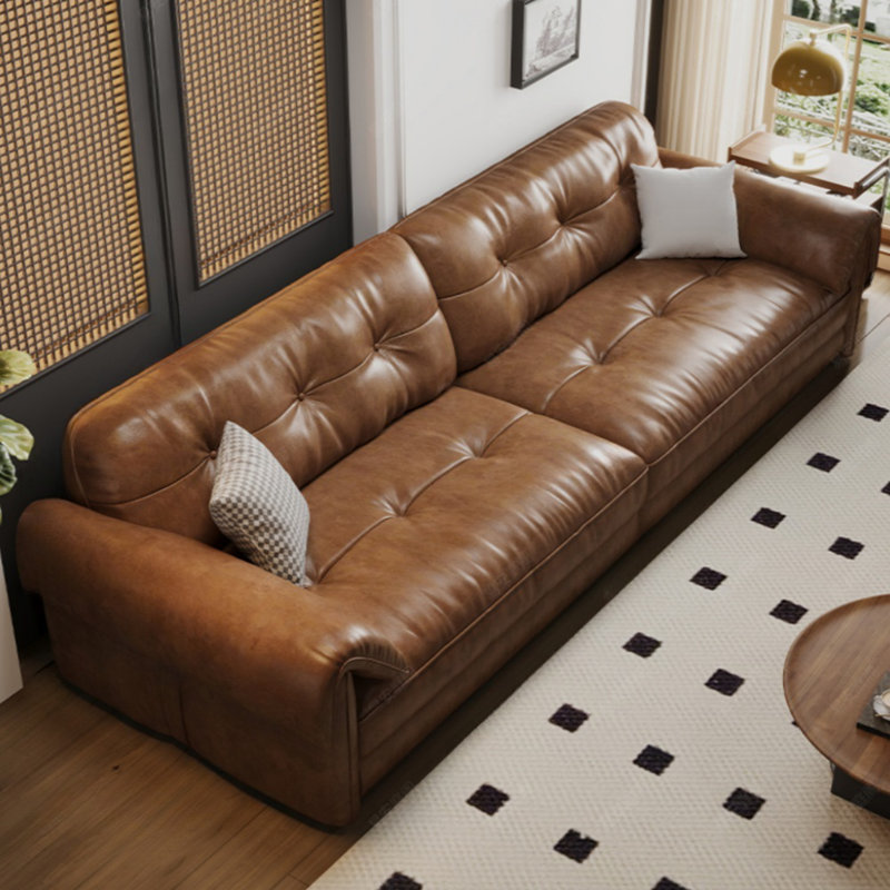 Pine Elephant Ear Minimalist Sofa