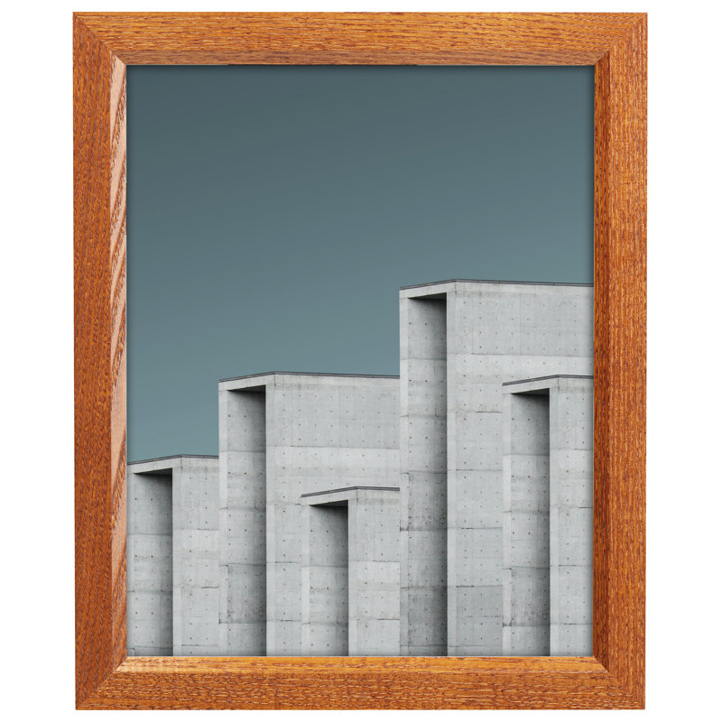 Cadre simple, 24 po x 36 po, Brun